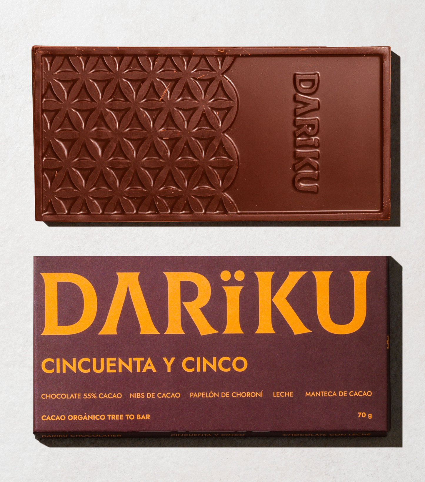 Tableta 55% Blend de Cacao Chuao + Choroní