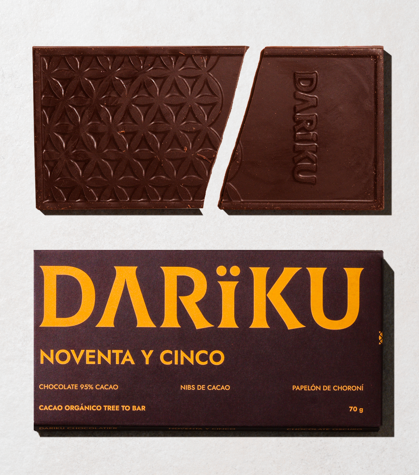 Tableta Choroní 95% Cacao Orgánico